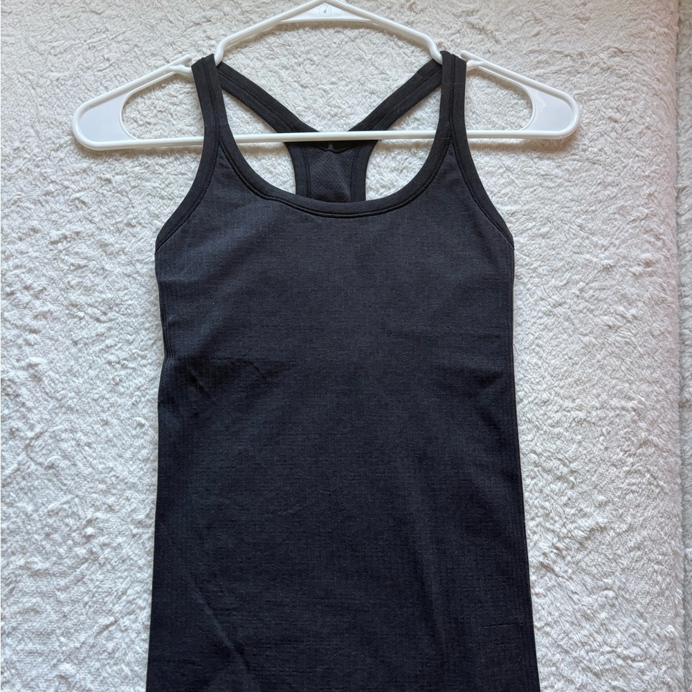 Lululemon black ebb to street  Tank Top